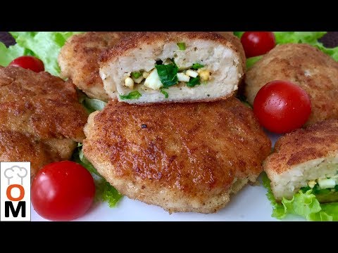 Сочные Мясные Зразы с Яйцом и Зеленым Луком | Chicken Rissoles Recipes |Ольга Матвей