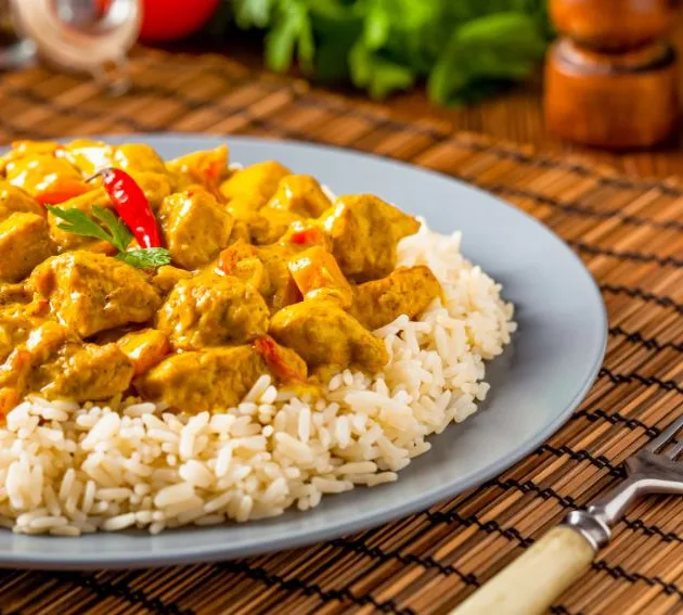 Карри с курицей по-индийски