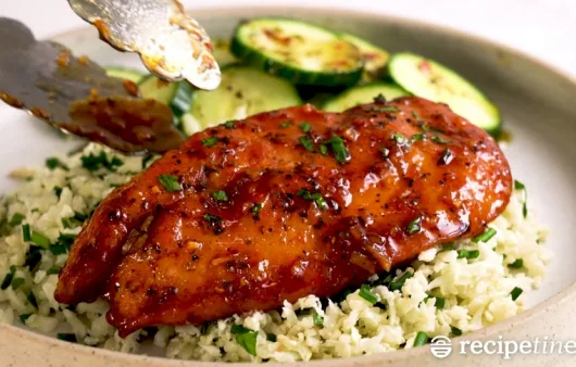 Жареная курица.