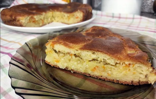 пирог с капустой