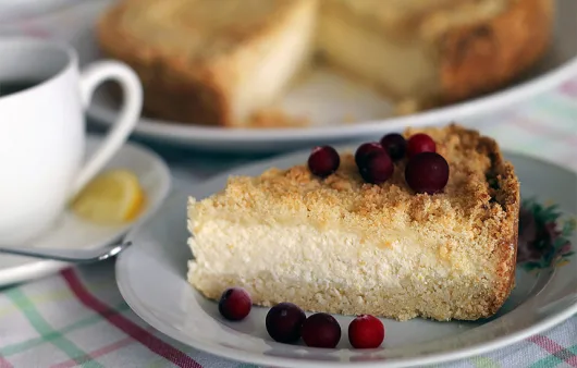 Королевский пирог с творогом