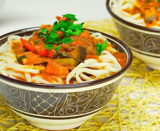 Классический лагман по-узбекски - Рецепт